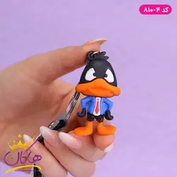 جا کلیدی آویز سیلیکونی کارتونی دافی داک | 810/4