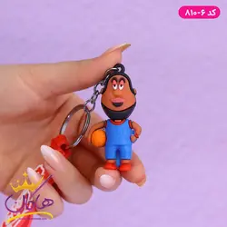 جا کلیدی آویز سیلیکونی بسکتبالیست | 810/6