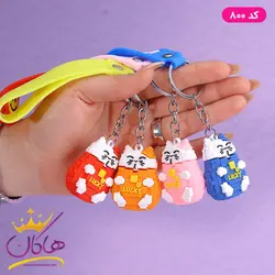 جا کلیدی سیلیکونی گربه پیکسلی | کد 800