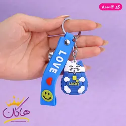 جا کلیدی سیلیکونی گربه پیکسلی | کد 800