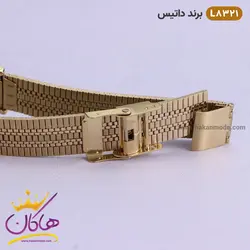 خرید ساعت مچی زنانه داتیس طلایی صفحه قهوه ای کد Datis L 8321