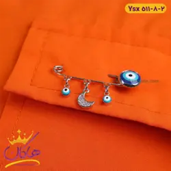 سنجاق سینه استیل طرح ماه | ysx 511/8