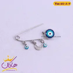 سنجاق سینه استیل طرح ماه | ysx 511/8