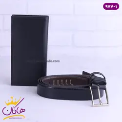 خرید ست کمربند و کیف مردانه چرمسال با بهترین قیمت | هاکان مد