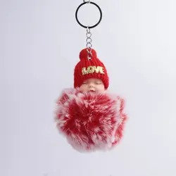 جاکلیدی طرح نوزاد کد 4366-1 قرمز - فروشگاه اینترنتی هاکان مد