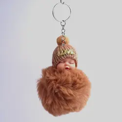 جاکلیدی طرح نوزاد کد 4366-1 قهوه ای - فروشگاه اینترنتی هاکان مد