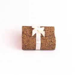 جعبه کادویی بدلیجات قهوه ای کد 3 - فروشگاه اینترنتی هاکان مد