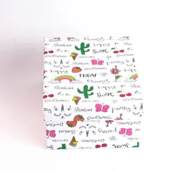 جعبه کادویی فانتزی مستطیلی سایز 6 کد 5043