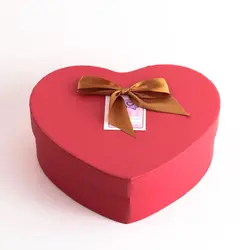 جعبه کادویی قلبی قرمز بزرگ کد 5049