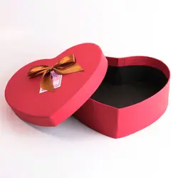 جعبه کادویی قلبی قرمز بزرگ کد 5049