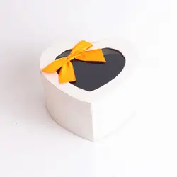 جعبه کادویی قلبی کوچک سفید کد 5092