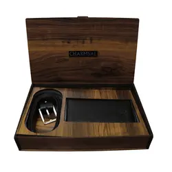 خرید ست 2 تکه چرمسال کیف کتی و کمربند | هاکان مد