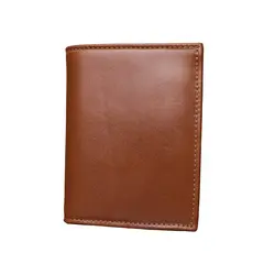 ست 2 تکه چرمسال کیف جیبی و کمربند عسلی