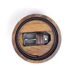 کمربند مردانه چرم طبیعی برند چرمسال کد ۱۱۰ - فروشگاه اینترنتی هاکان مد