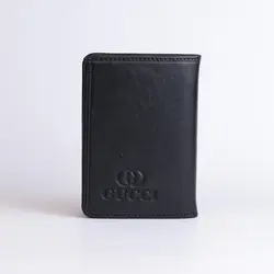 کیف جا کارتی چرم طبیعی گوچی کد 70