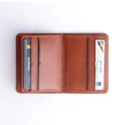 کیف جا کارتی چرم طبیعی گوچی کد 70