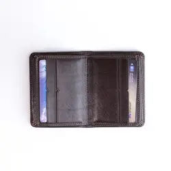 کیف جا کارتی چرم طبیعی گوچی کد 70