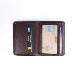 کیف جا کارتی چرم طبیعی گوچی کد 70
