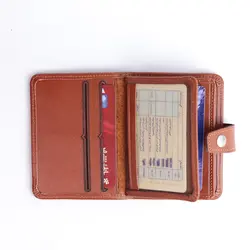 کیف جا کارتی چرم طبیعی گوچی کد80