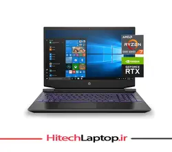 لپ تاپ HP Pavilion Gameng15_ec2xxx Ryzen 7 5800 H