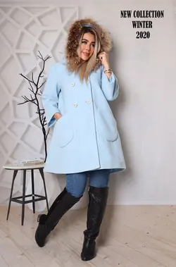 پالتو كلاه دار کد 141