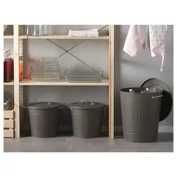 سطل فلزی ایکیا IKEA KNODD