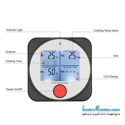 ترمومتر هوشمند مواد غذایی وینتکت مدل WT308B - اینستروسنتر