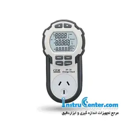 وات متر پریز دار با دو شاخه 220 V مدل CEM DT-25  - اینستروسنتر