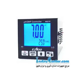 کنترلر و نمایشگر تابلویی PH و ORP مدل EZDO 4801P - اینستروسنتر