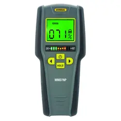 رطوبت سنج چوب، دیوار و مصالح ساختمانی القایی (غیر مخرب) مدل MMD7NP محصول Generaltools - اینستروسنتر