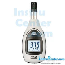 مینی دماسنج و رطوبت سنج مدل DT-83 ساخت CEM - اینستروسنتر