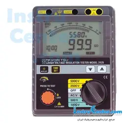 تستر عایق دیجیتال 5KV کیوریتسو مدل 3125  - اینستروسنتر