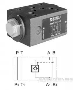 چک ولو تحریک پیلوتی (قفل مادولار) CHM5-SA-50 - اینستروسنتر
