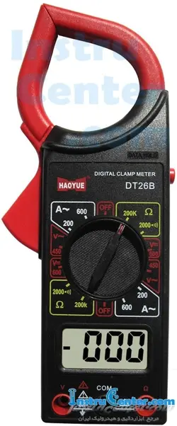کلمپ آمپر متر دیجیتال مدل DT26B ساخت Digimeter  - اینستروسنتر