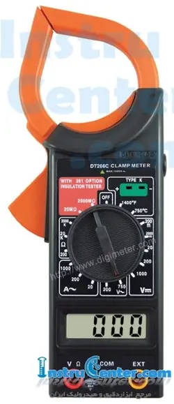 کلمپ متر دیجیتال مدل DT266C ساخت Digimeter  - اینستروسنتر