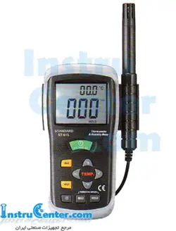 هیدروترمومتر و دما سنج مدل st-615 ساخت شرکت استاندارد - اینستروسنتر