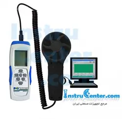 فلو سنج باد، دما سنج و رطوبت سنج هوا مدل 98653 ساخت MIC تایوان - اینستروسنتر