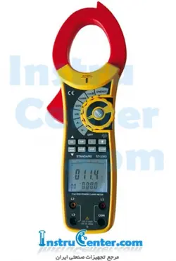 کلمپ آمپر متر AC (به همراه وات متر کلمپی) مدل ST-3353 ساخت استاندارد - اینستروسنتر