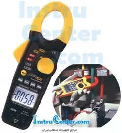 کلمپ آمپر متر AC/DC مدل ST-3348 ساخت استاندارد - اینستروسنتر
