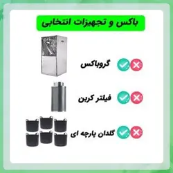 گروباکس با تجهیزات انتخابی