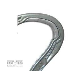 کارابین پیچ گلابی شکل ادلراید EDELRID مدل بالت پروف طوسی BULLETPROOF