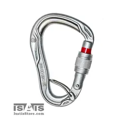 کارابین پیچ گلابی شکل ادلراید EDELRID مدل بالت پروف اکو فنردار BULLETPROOF FG ECO