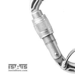 کارابین پیچ گلابی شکل ادلراید EDELRID مدل بالت پروف اکو فنردار BULLETPROOF FG ECO