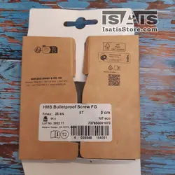 کارابین پیچ گلابی شکل ادلراید EDELRID مدل بالت پروف اکو فنردار BULLETPROOF FG ECO