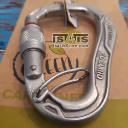 کارابین پیچ گلابی شکل ادلراید EDELRID مدل بالت پروف اکو فنردار BULLETPROOF FG ECO