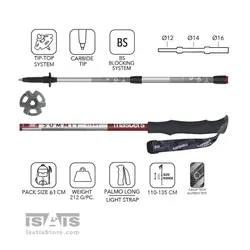 باتوم ایتالیایی مسترز MASTERS مدل سامیت لایت  SUMMIT LIGHT