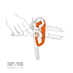 کارابین حمل ابزار پتزل PETZL مدل کریتول اوو  CARITOOL EVO