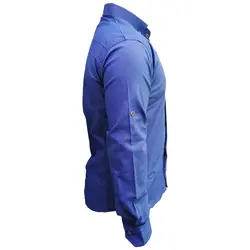 پیراهن کش طرح لی آبی