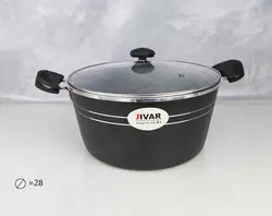 قابلمه سایز 28 ژیوار - فروشگاه ظروف گرانیتی ژیوار