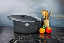 قابلمه سایز 46 ژیوار - فروشگاه ظروف گرانیتی ژیوار